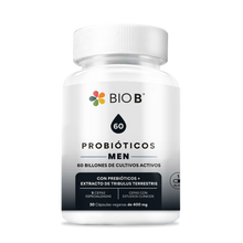 Cargar imagen en el visor de la galería, PROBIÓTICOS MEN 60 BILLONES