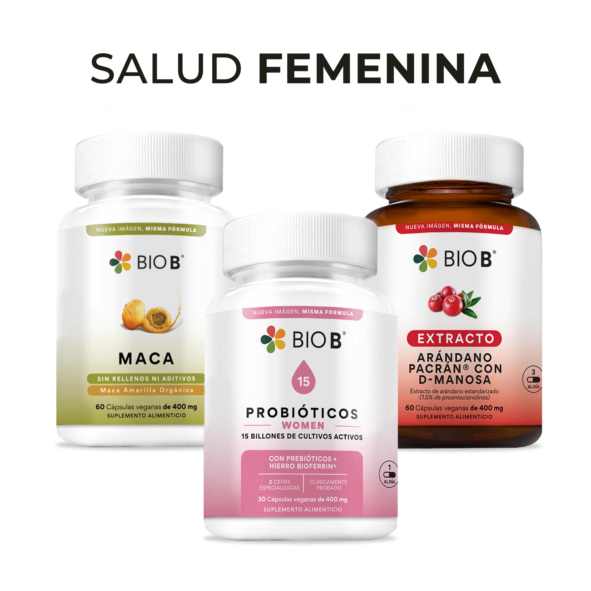 SALUD FEMENINA – Bio B Suplementos