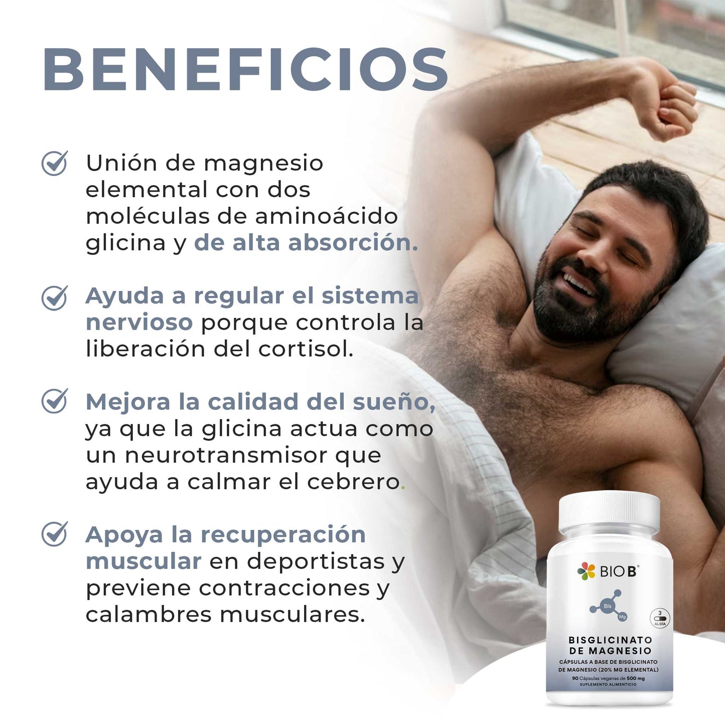 Bisglicinato de Magnesio