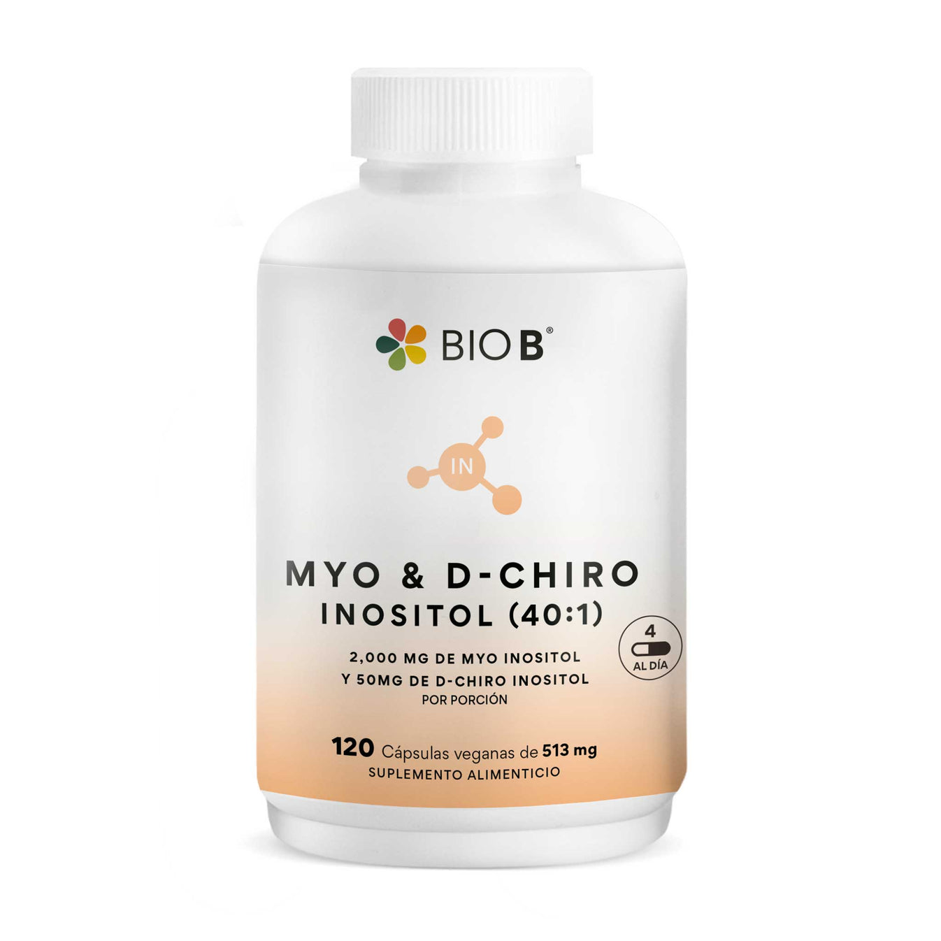 MYO & D-CHIRO INOSITOL (40:1) – Bio B Suplementos