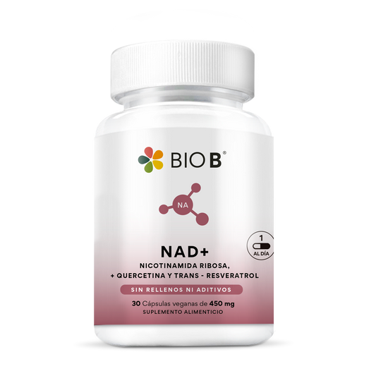 NAD+ con Quercetina y Trans-Resveratrol