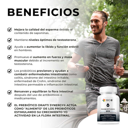 PROBIÓTICOS MEN 60 BILLONES