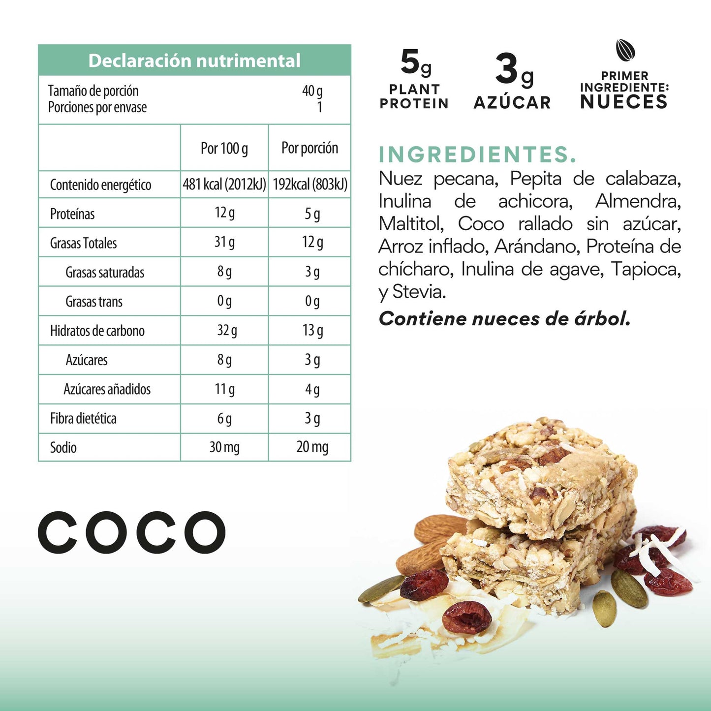 SABORES MIXTOS (CACAO, COCO, CHAI)
