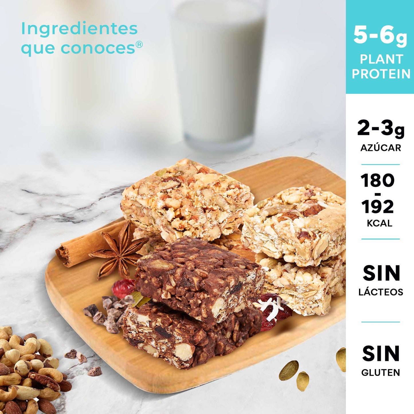 SABORES MIXTOS (CACAO, COCO, CHAI)