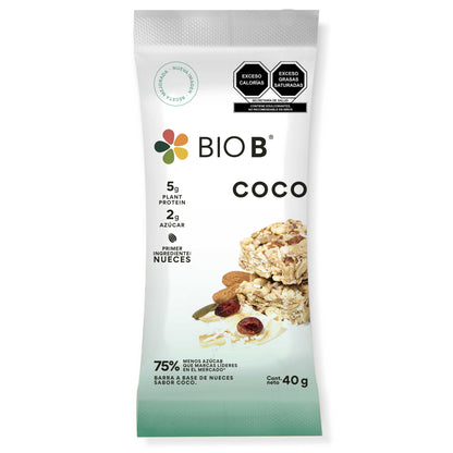 Barra con 6g de proteína sabor COCO