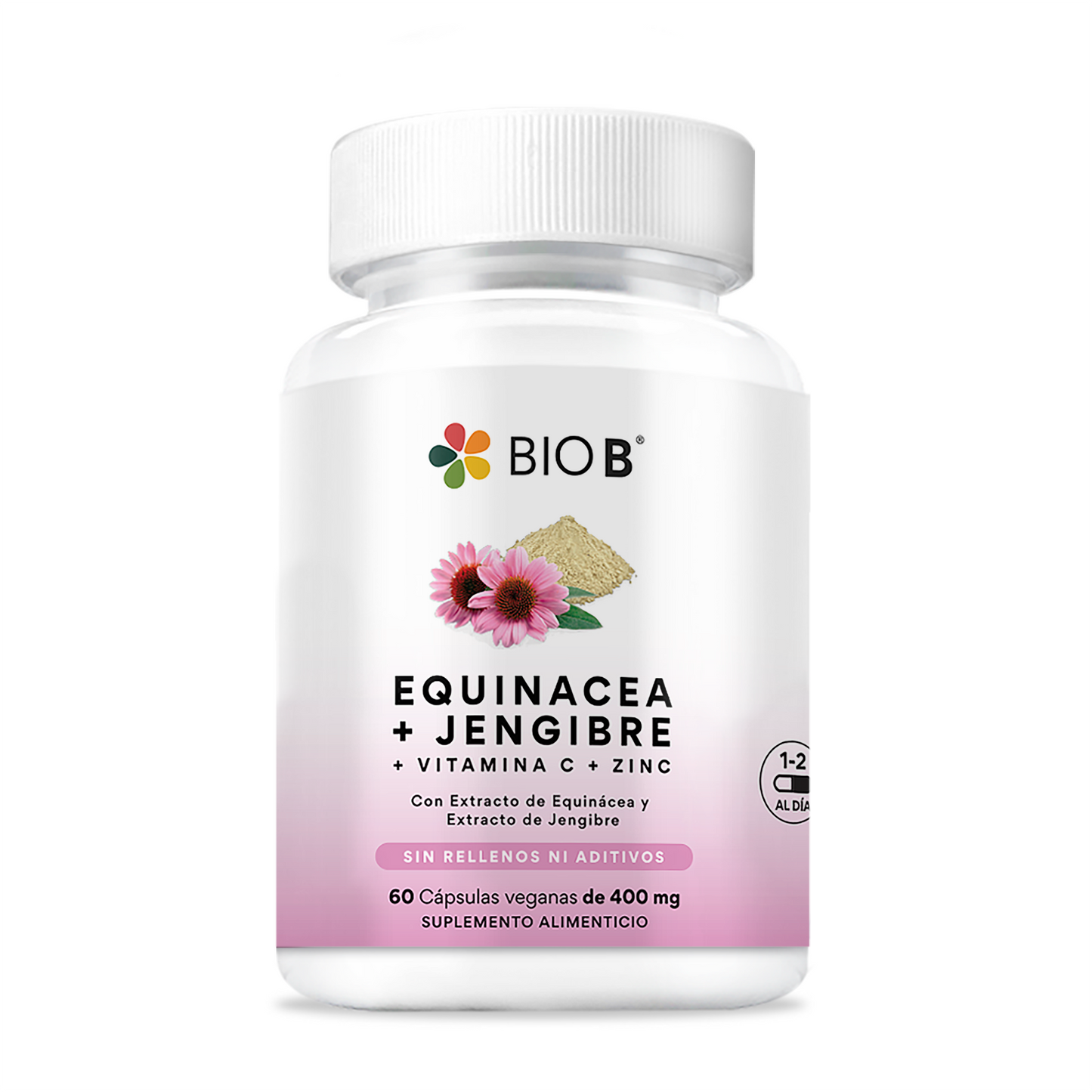 EQUINÁCEA + JENGIBRE + VITAMINA C + ZINC