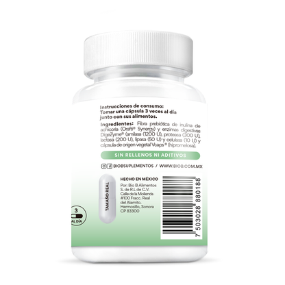 ENZIMAS DIGEZYME® + PREBIÓTICOS