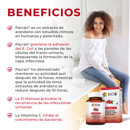 EXTRACTO DE ARANDANO PACRÁN® CON D-MANOSA