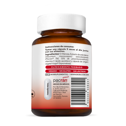 EXTRACTO DE ARANDANO PACRÁN® CON D-MANOSA