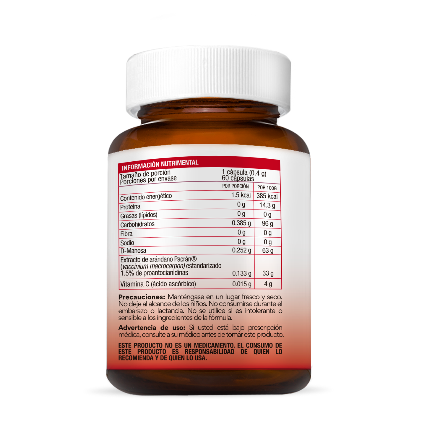 EXTRACTO DE ARANDANO PACRÁN® CON D-MANOSA