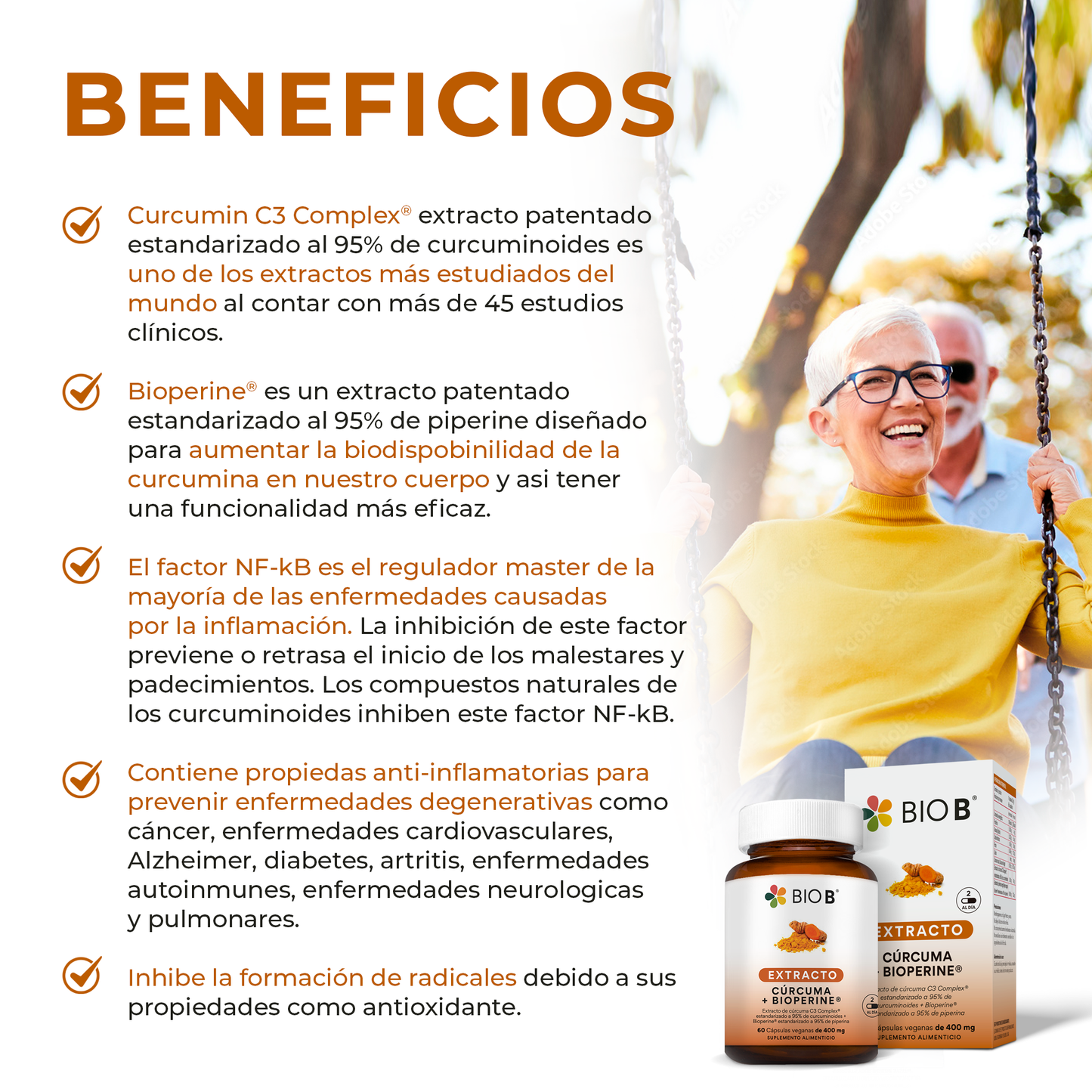 EXTRACTO CÚRCUMA + BIOPERINE®