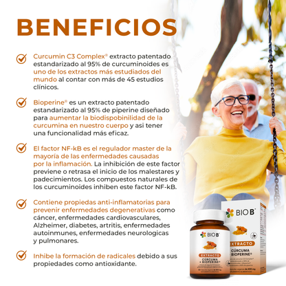 EXTRACTO CÚRCUMA + BIOPERINE®