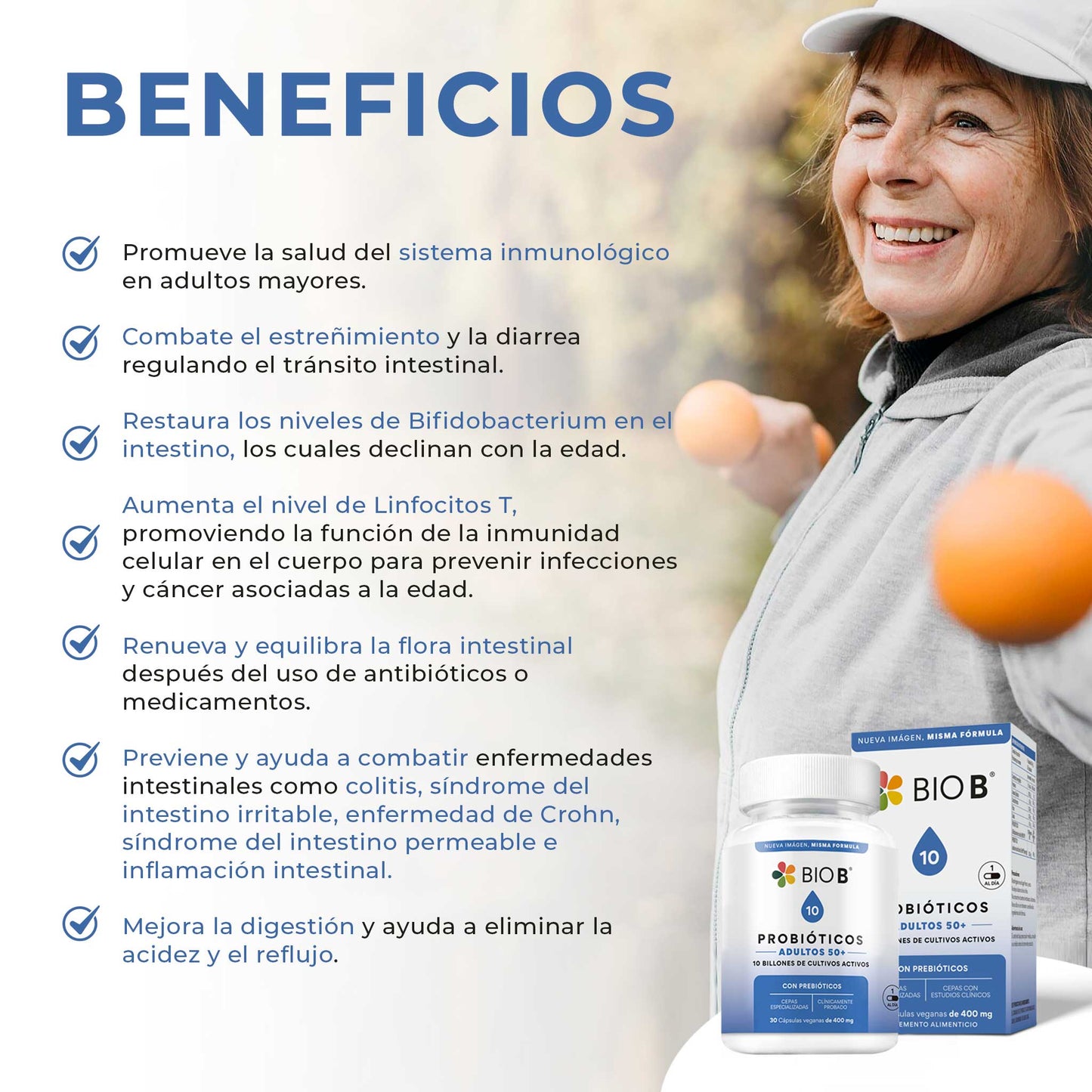 PROBIÓTICOS ADULTO 50+